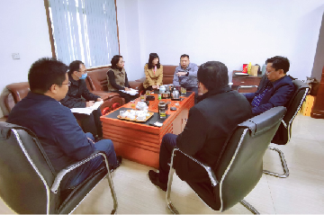 坪山区人力资源局来我校就校企合作进行走访座谈