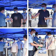 我校开展学生返校前疫情防控应急演练