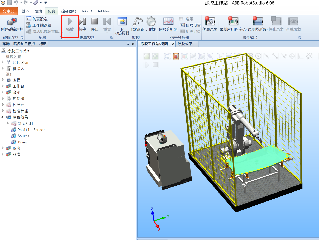 2.5仿真调试汽车玻璃涂胶工作站