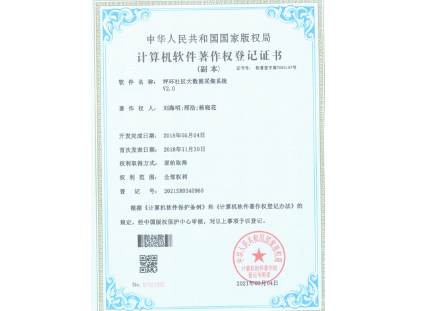 2021年-计算机软件著作权登记证书