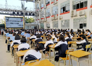 墨轩飘香满校园 |宝山技工“校园读书月”系列活动之硬笔书法比赛