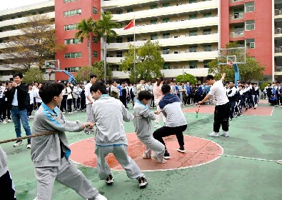 凝心聚力展风采 绳采飞扬燃青春 | 宝山技校拔河比赛火热开赛