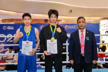 拳风淬刃 青春载誉｜宝山技校学子郑彬勇夺深圳市拳击交流赛亚军
