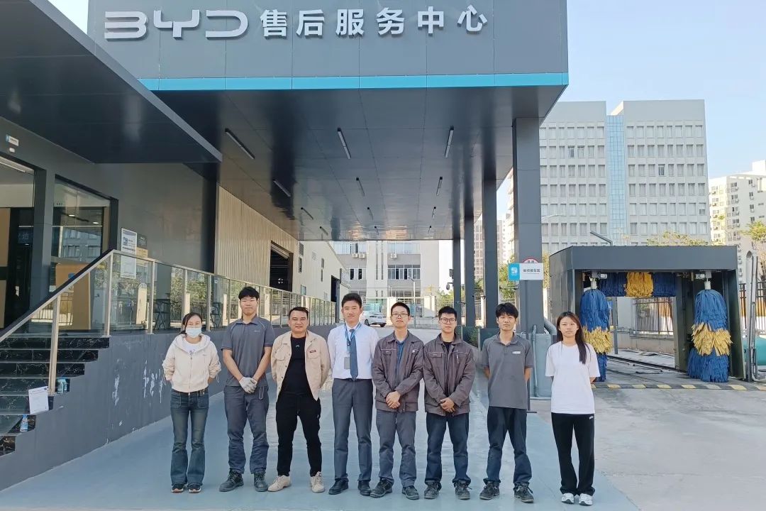岗位实战 技能成才 | 宝山技校走访企业看望实习学生